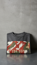 Graphic Tee With Embroidered Accent